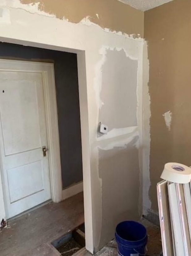 Bathroom before