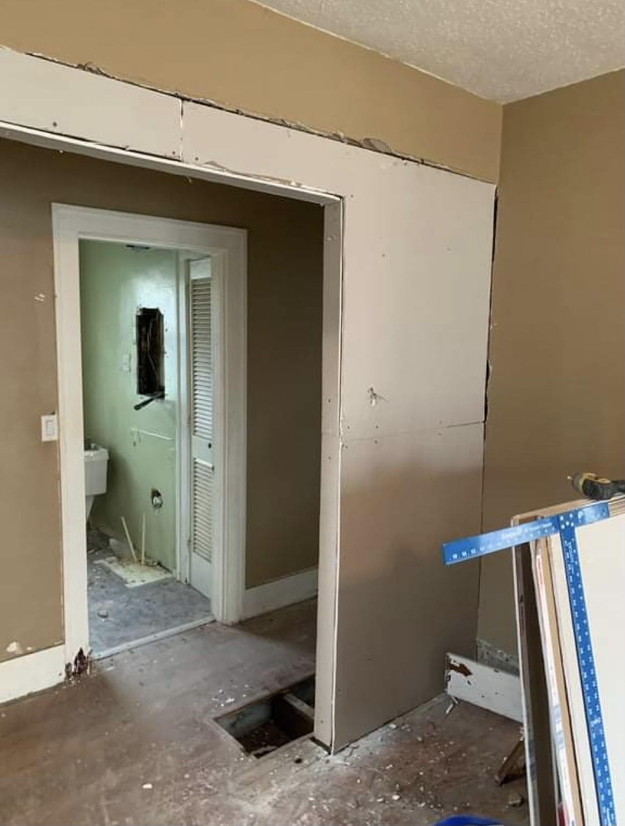 Interior demolition