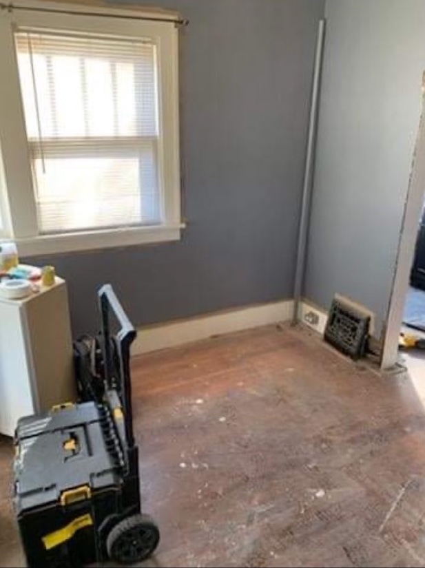 Room gutted