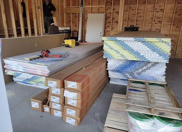 Roof and siding